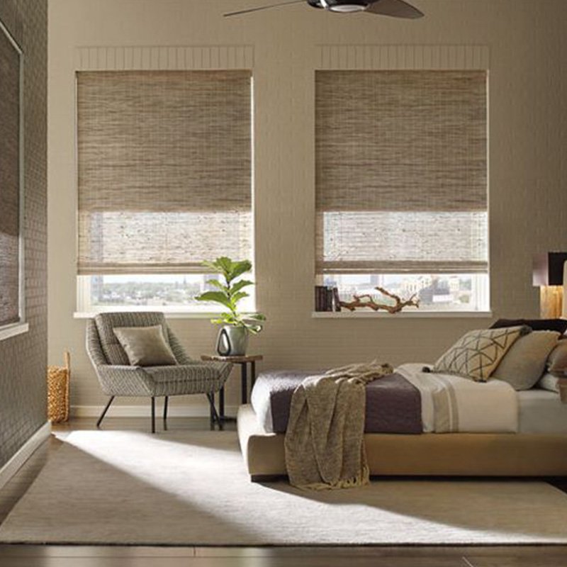 Beautifully decorated bedroom with bedding and drapery by Holley’s Home Interior in College Station.